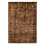 Overdyed Wool Rug - 6'1" x 9'1"