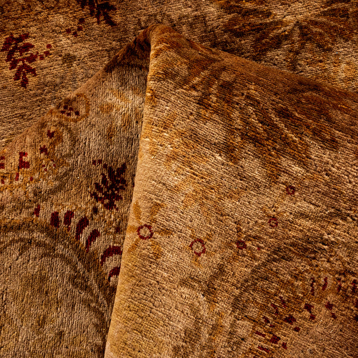 Overdyed Wool Rug - 6'1" x 9'1"