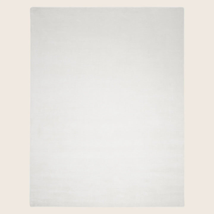 Solid Wool Rug Ivory / 9x12