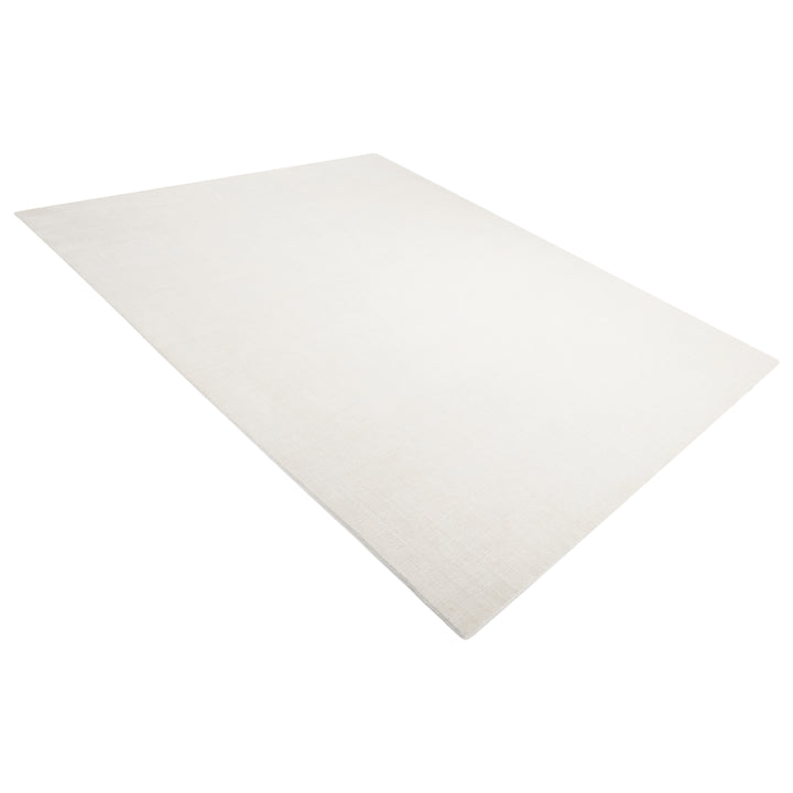Solid Wool Rug Ivory / 9x12