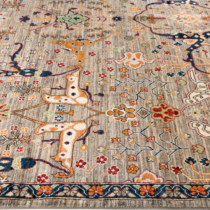 Traditional Serapi Wool Rug - 8' x 9'10"