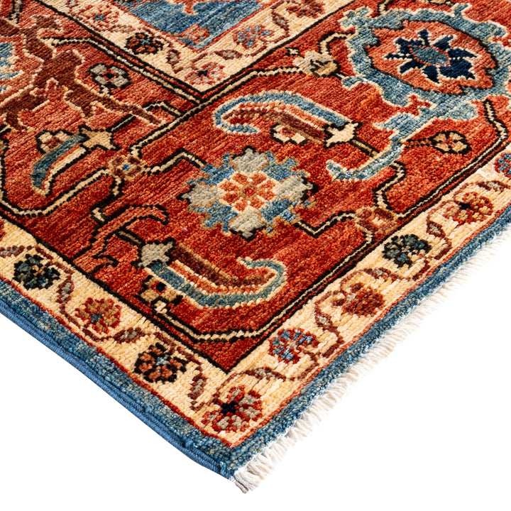 Traditional Serapi Wool Rug - 5'11" x 8'10"