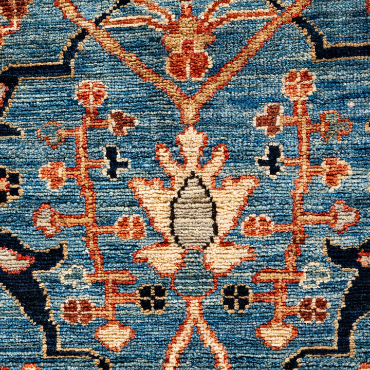 Traditional Serapi Wool Rug - 5'11" x 8'10"