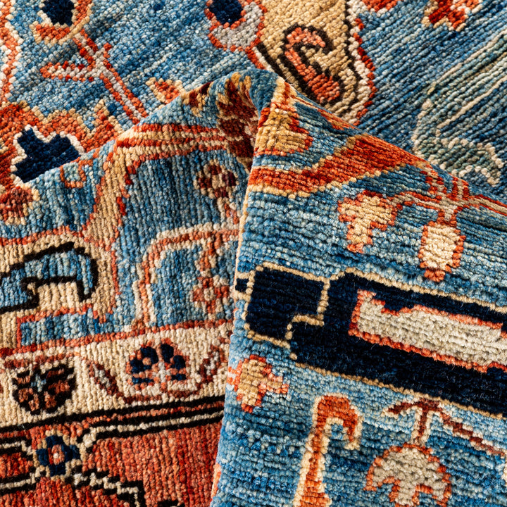 Traditional Serapi Wool Rug - 5'11" x 8'10"