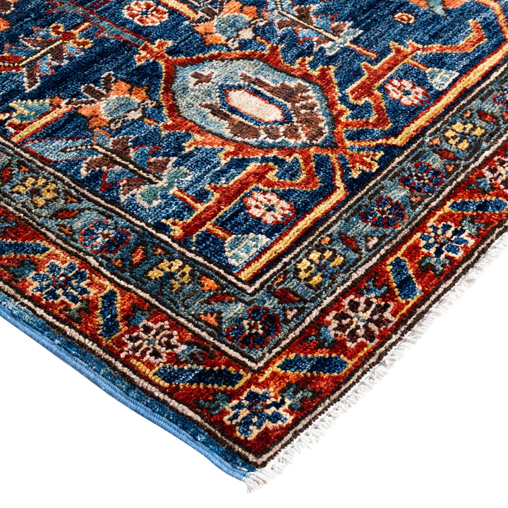 Traditional Serapi Wool Rug - 8'11" x 11'9"
