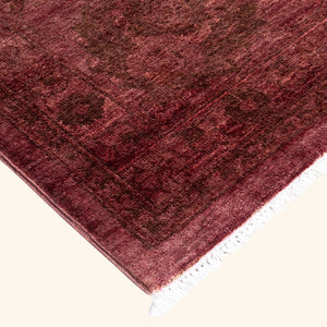 Overdyed Wool Rug - 11'10" x 17'10" - hover