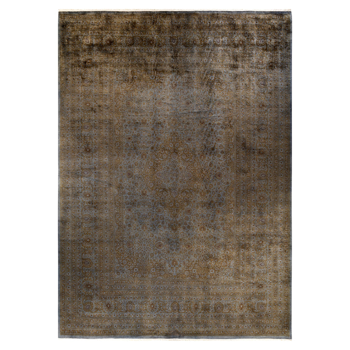 Overdyed Wool Rug - 10'3" x 14'3"