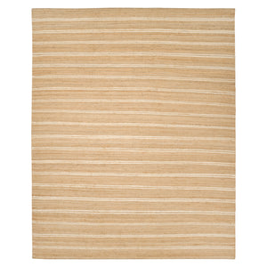 Transitional Jute Wool Rug - 8' x 10' Natural