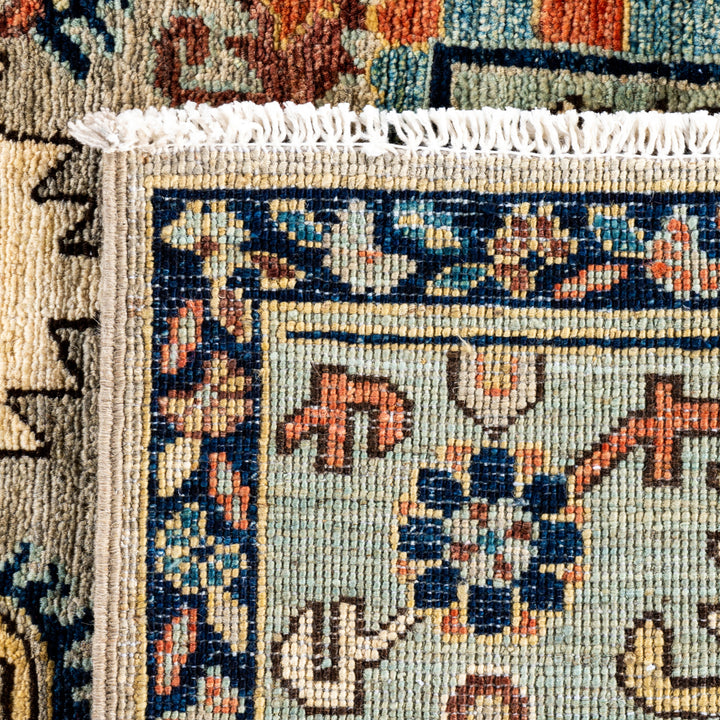 Traditional Serapi Wool Rug - 6'2" x 8'10"