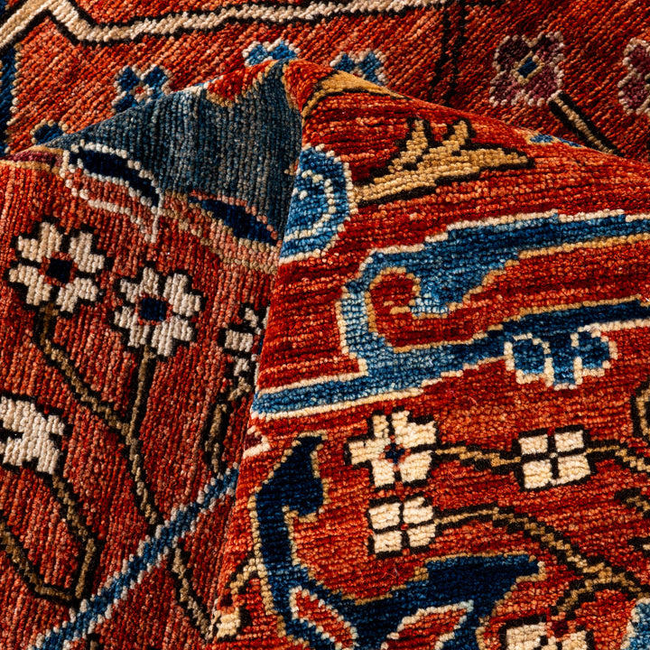 Traditional Serapi Wool Rug - 9' x 12'