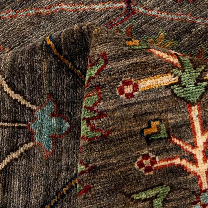 Traditional Serapi Wool Rug - 9'2" x 11'11"