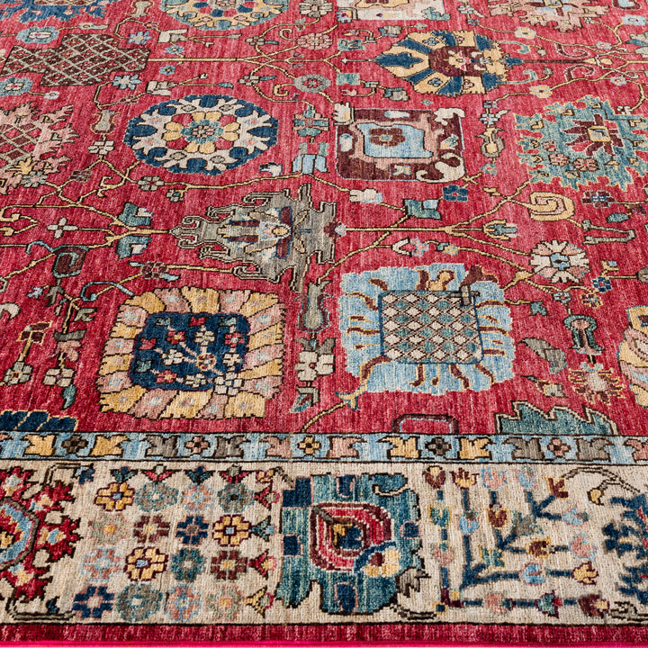 Traditional Serapi Wool Rug - 8' x 9'8"