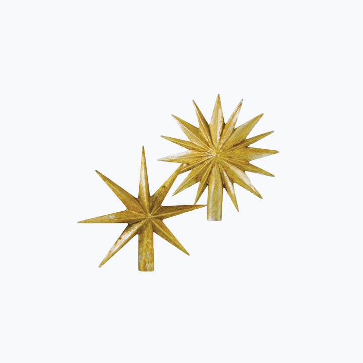 Assorted Starburst Tree Toppers Gold / 15 Point
