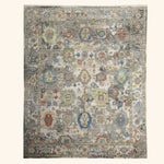 Ivory Antique Revival Wool Rug - 8' x 10'