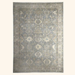 Light Blue Antique Revival Wool Rug - 10' x 14'