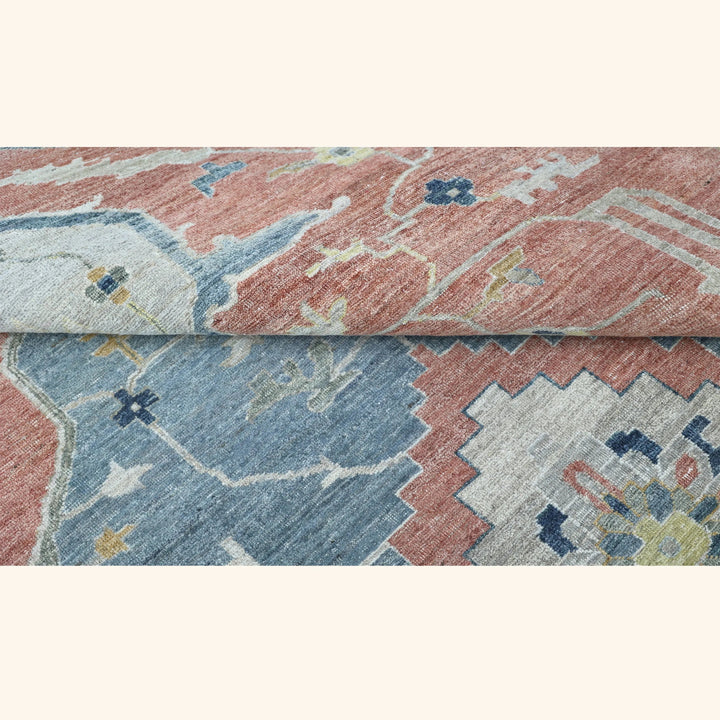 Multicolored Antique Revival Wool Rug 10x14