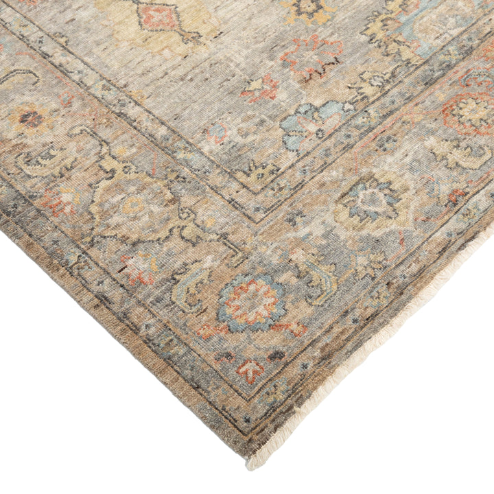 Grey Antique Revival Wool Rug - 8' x 10'