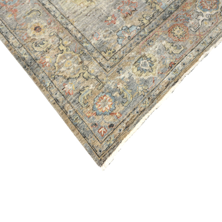 Grey Antique Revival Wool Rug - 8' x 10'