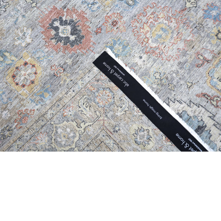 Grey Antique Revival Wool Rug - 8' x 10'