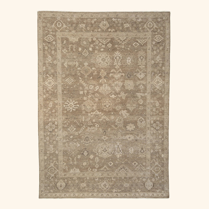 Camel Antique Revival Wool Rug - 8' x 10'