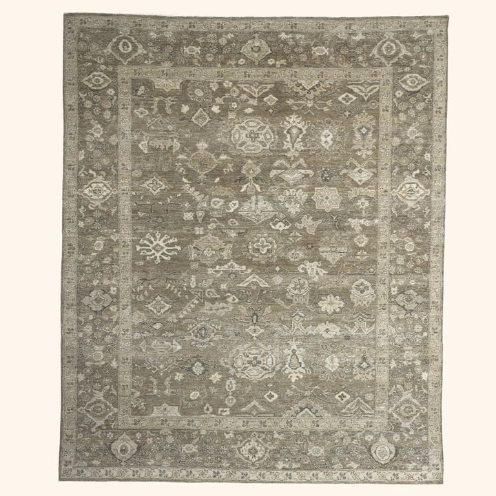 Camel Antique Revival Wool Rug - 8' x 10'