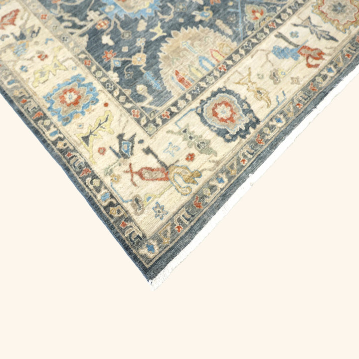 Navy Antique Revival Wool Rug