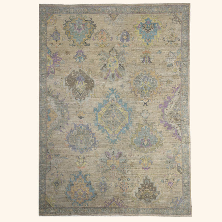 Natural Antique Revival Wool Rug - 8' x 10'