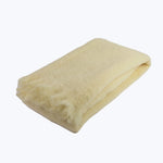 Mohair Throw Butter Yellow