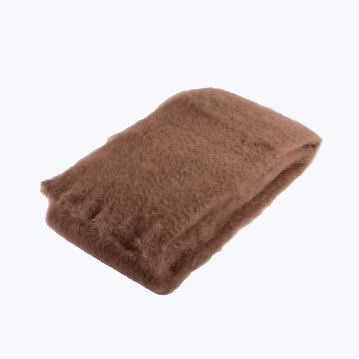 Mohair Throw Mocha