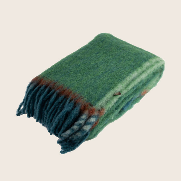 Mohair Twist Frame Throw