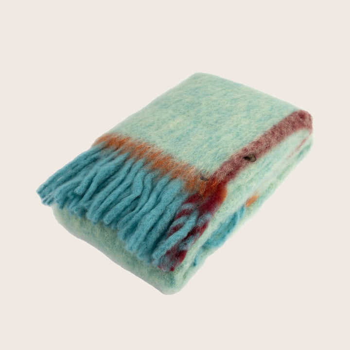Mohair Twist Frame Throw