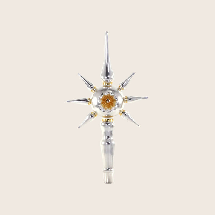 Heirloom Silver Star Tree Topper