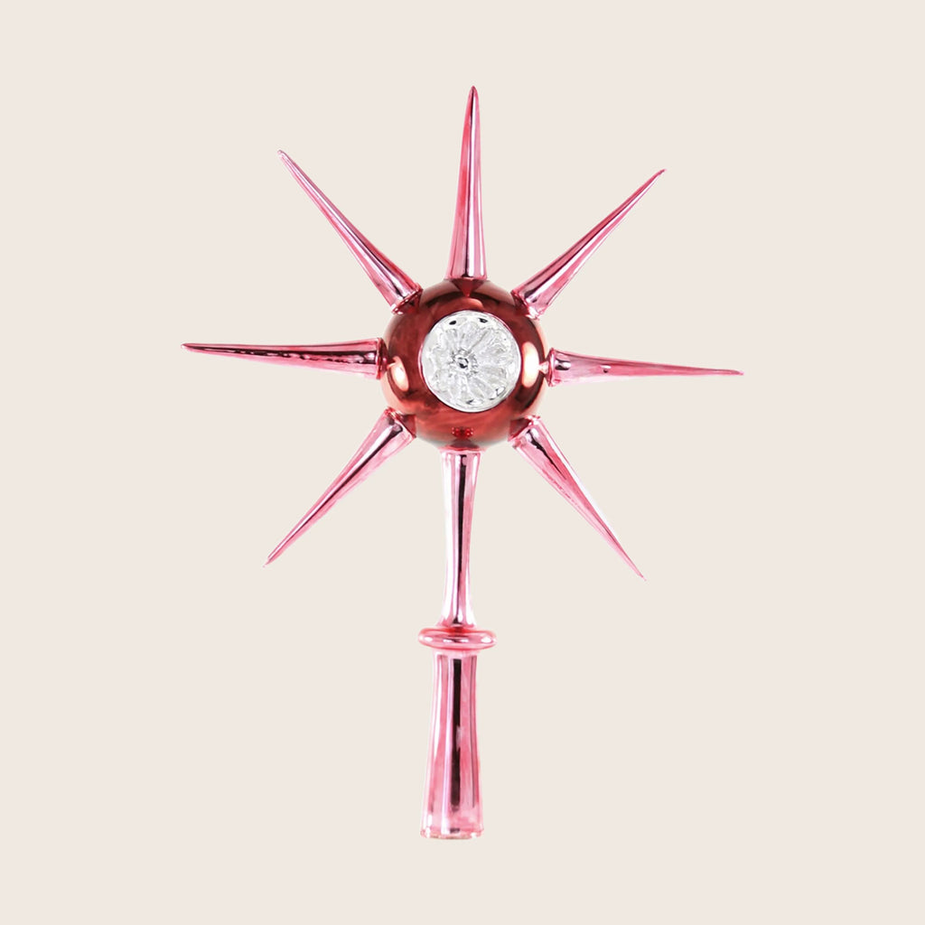 Whimsy Star Tree Topper Pink