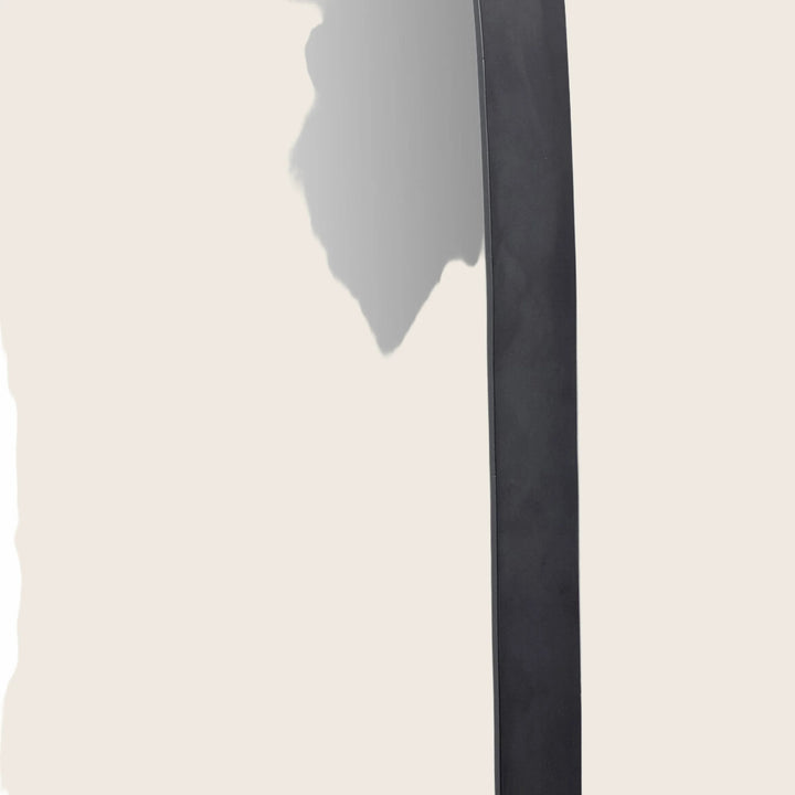 Georgina Wide Mirror Iron Matte Black