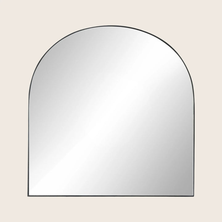 Georgina Wide Mirror Iron Matte Black