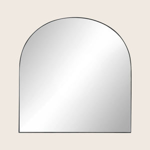 Georgina Wide Mirror Iron Matte Black
