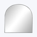 Georgina Wide Mirror Iron Matte Black