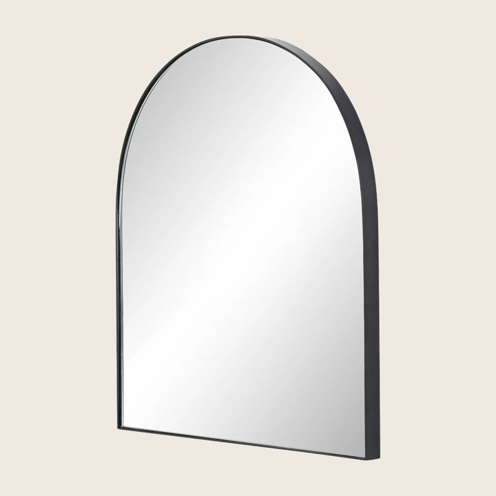 Georgina Wide Mirror Iron Matte Black