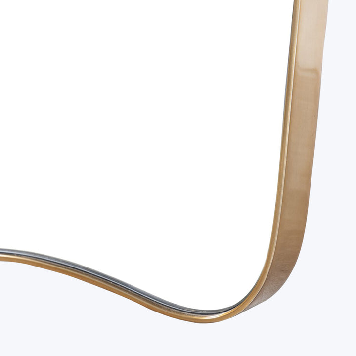 Merona Wall Mirror Polished Brass