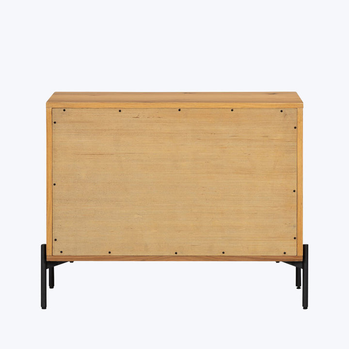 Eaton Large Nightstand Light Oak Resin