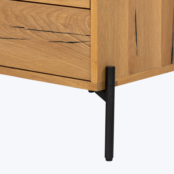 Eaton Large Nightstand Light Oak Resin