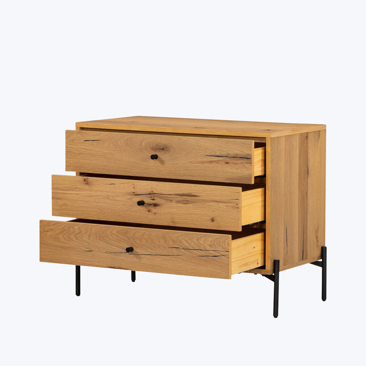 Eaton Large Nightstand Light Oak Resin