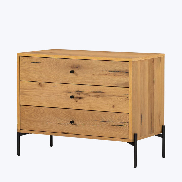 Eaton Large Nightstand Light Oak Resin