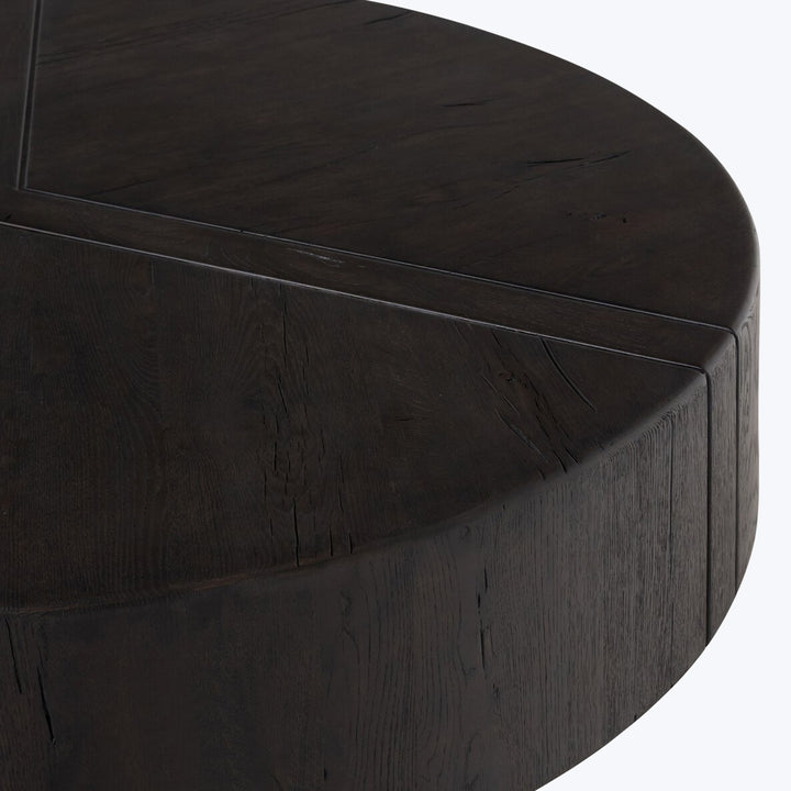 Renan Coffee Table Dark Espresso Reclaimed French Oak