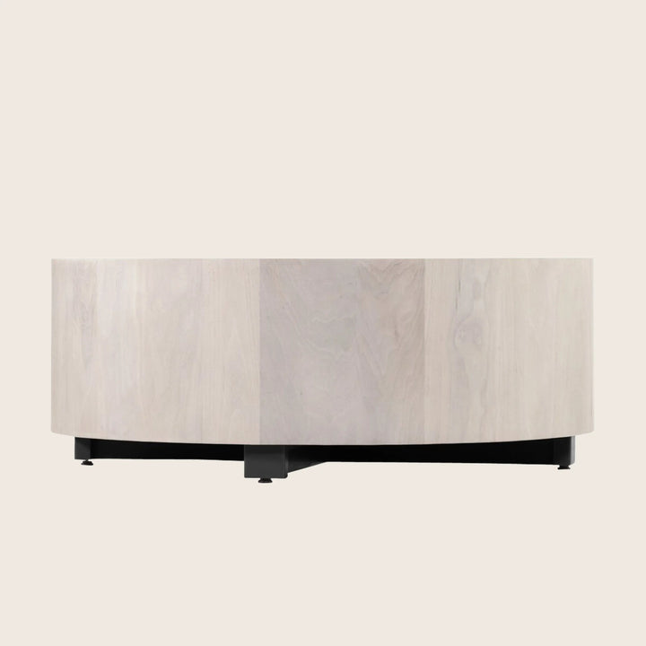 Hudson Round Coffee Table 40" Diameter / Ashen Walnut