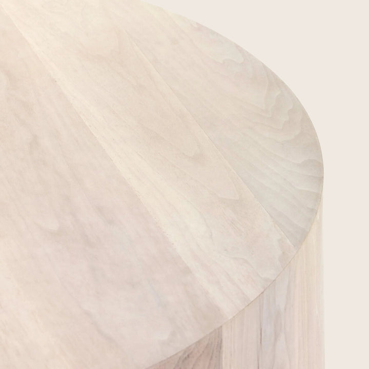 Hudson Round Coffee Table 40" Diameter / Ashen Walnut