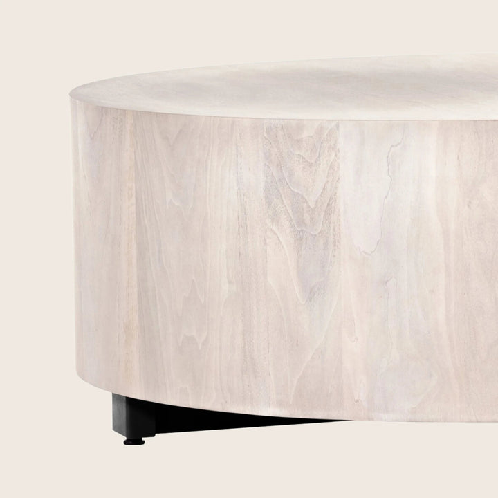 Hudson Round Coffee Table 40" Diameter / Ashen Walnut