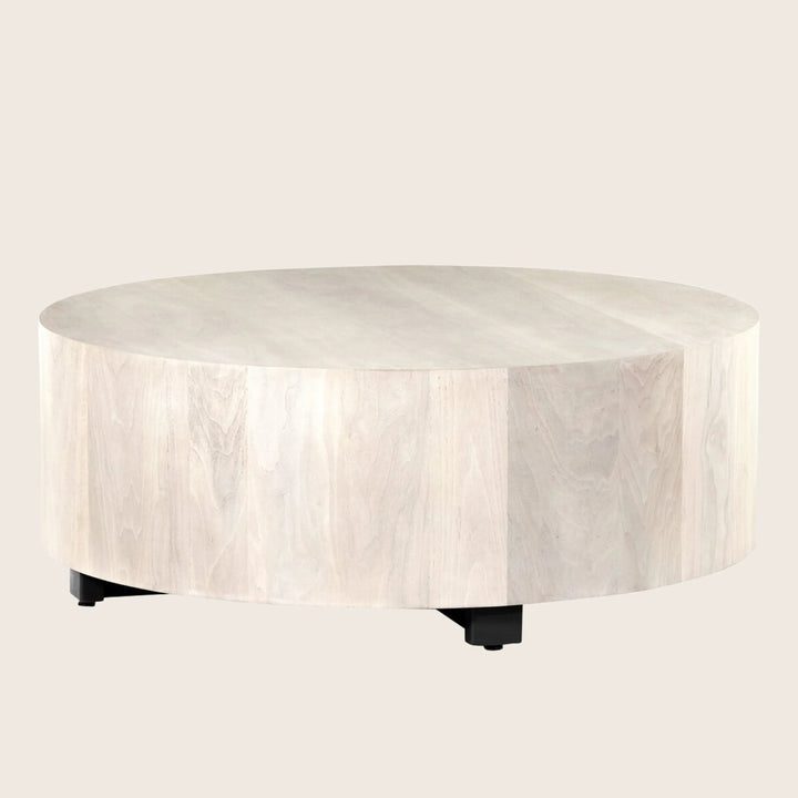 Hudson Round Coffee Table 40" Diameter / Ashen Walnut