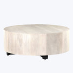 Hudson Round Coffee Table 40" Diameter / Ashen Walnut
