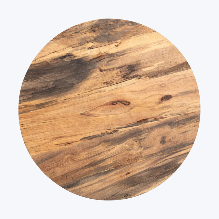 Hudson Round Coffee Table 40" Diameter / Spalted Primavera